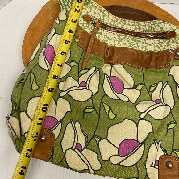 Fossil Floral Flower Print Tote Bag - Picture 10 of 11